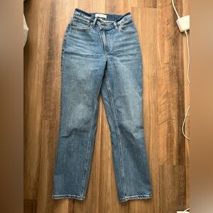 Abercrombie and Fitch 90s straight ultra high rise jeans curve love